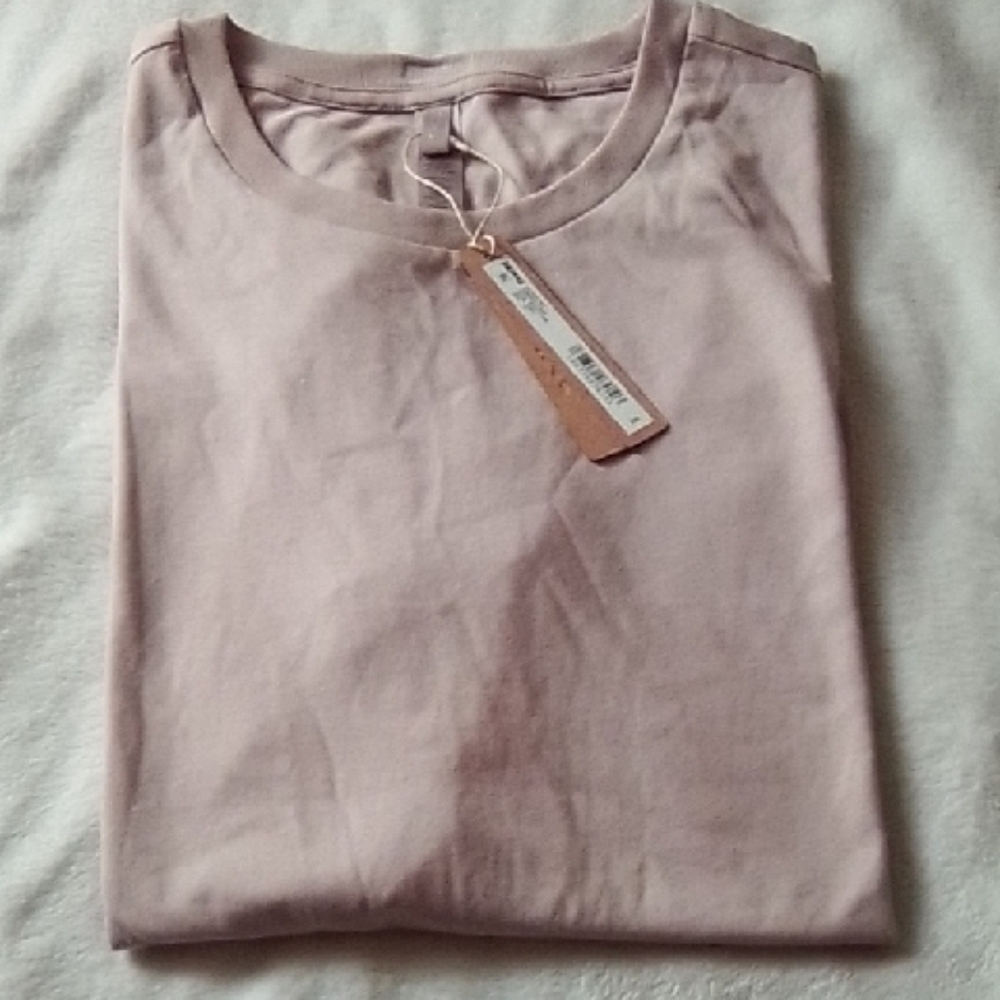 SKIMS Pink Short Sleeve Tee